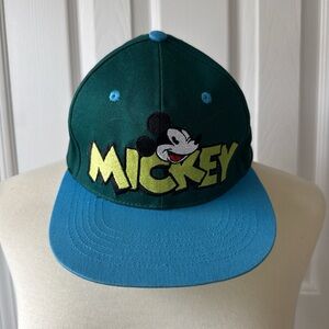 Disney Mickey Mouse Green Cap